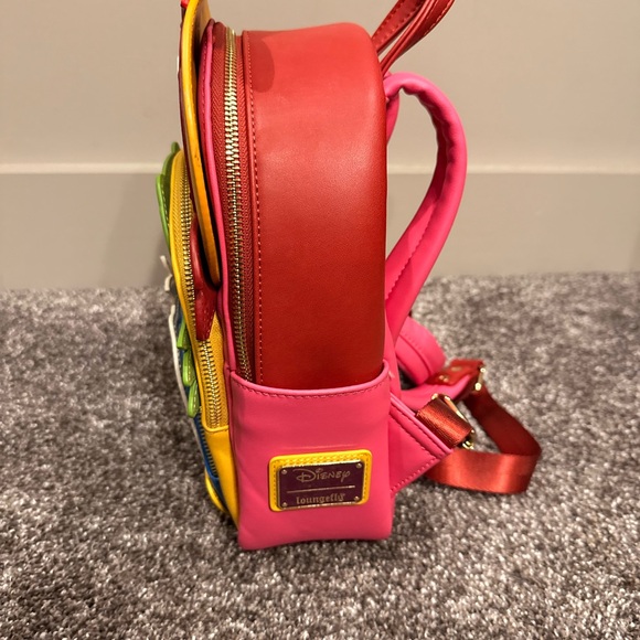 Loungefly Multicolor Cartoon Character Backpack - Picture 4 of 5
